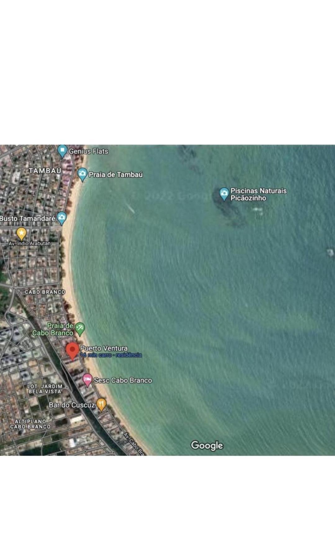 Ferienwohnung Flat Beira Mar Do Cabo Branco João Pessoa Exterior foto
