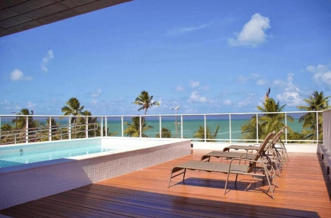Ferienwohnung Flat Beira Mar Do Cabo Branco João Pessoa Exterior foto